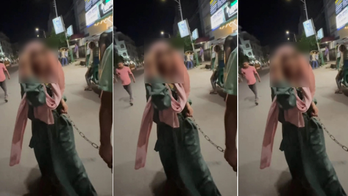কিশোরীকে শেকলে বেঁধে টেনে নেওয়ার ঘটনায় গ্রেপ্তার ৩