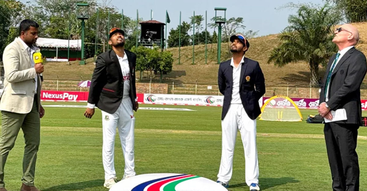 নাহিদ রানার অভিষেক, ব্যাটিংয়ে শ্রীলঙ্কা