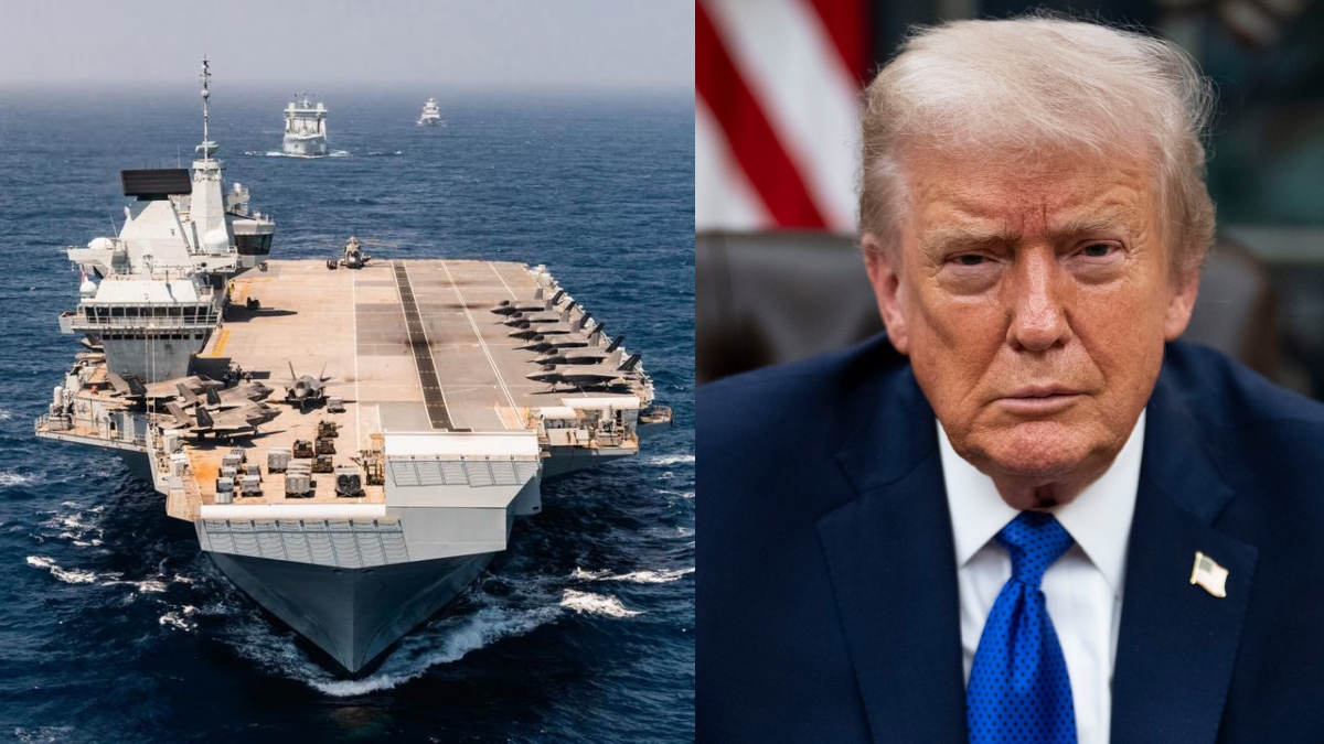 ইরান যুদ্ধে যুক্তরাজ্যের বিমানবাহী রণতরির আর প্রয়োজন নেই: ট্রাম্প