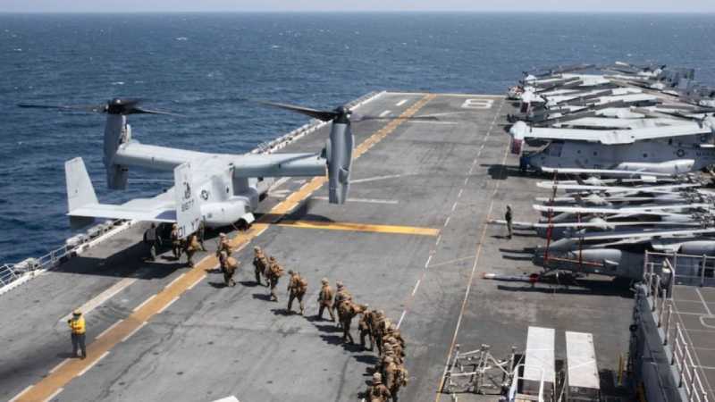 মধ্যপ্রাচ্যে আরও যুদ্ধজাহাজ-মেরিন সেনা পাঠাচ্ছে যুক্তরাষ্ট্র