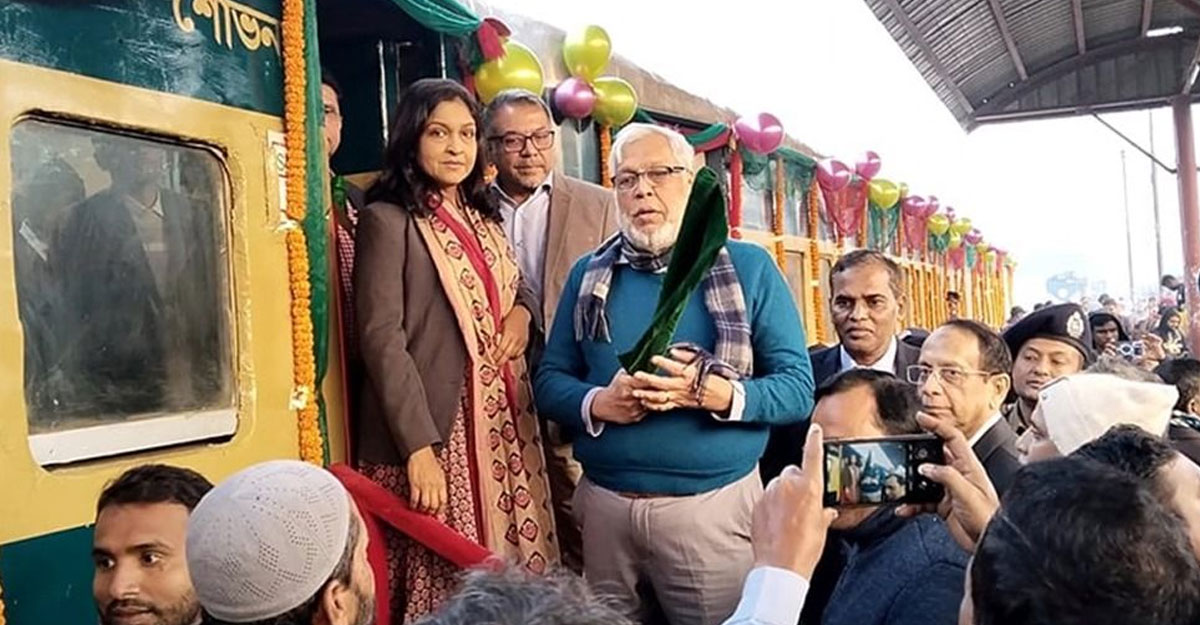ঢাকা-জয়দেবপুর রুটে চার জোড়া ট্রেন চলাচল শুরু