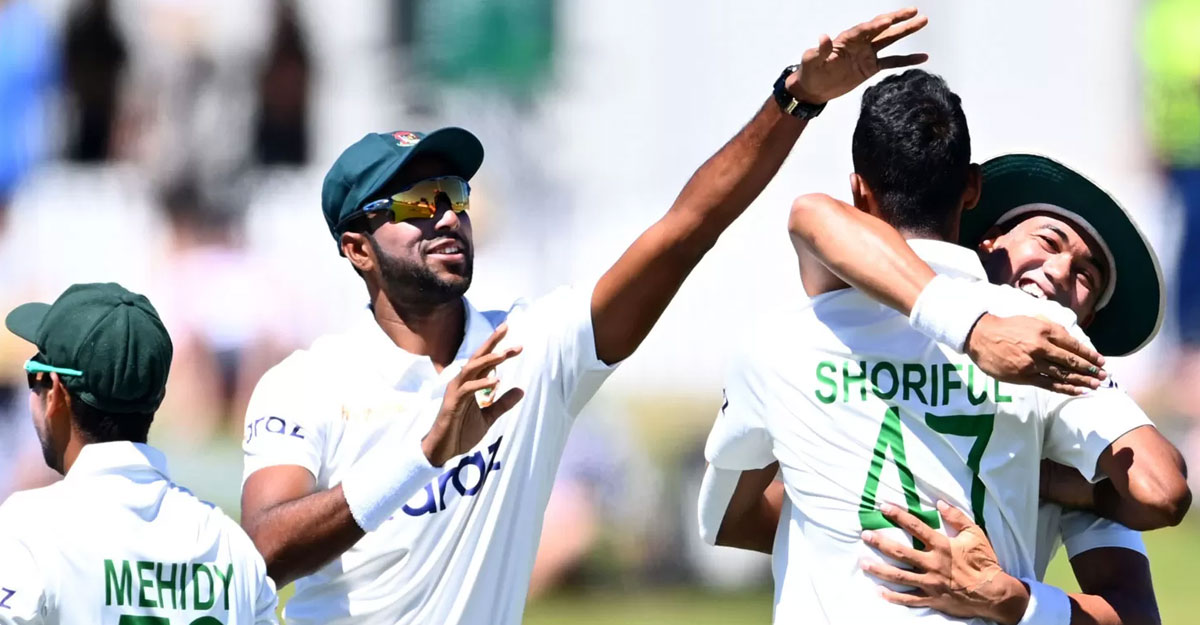 অ্যান্টিগা টেস্টের প্রথম দিনে বাংলাদেশের প্রাপ্তি ৫ উইকেট