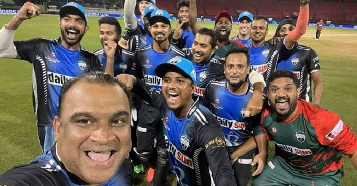 গ্লোবাল সুপার লিগের চ্যাম্পিয়ন রংপুর রাইডার্স