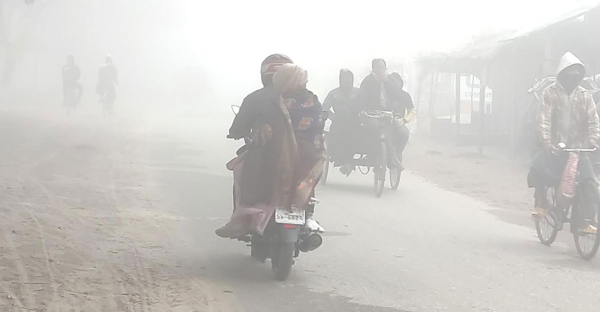 সর্বনিম্ন তাপমাত্রায় কাঁপছে দিনাজপুর