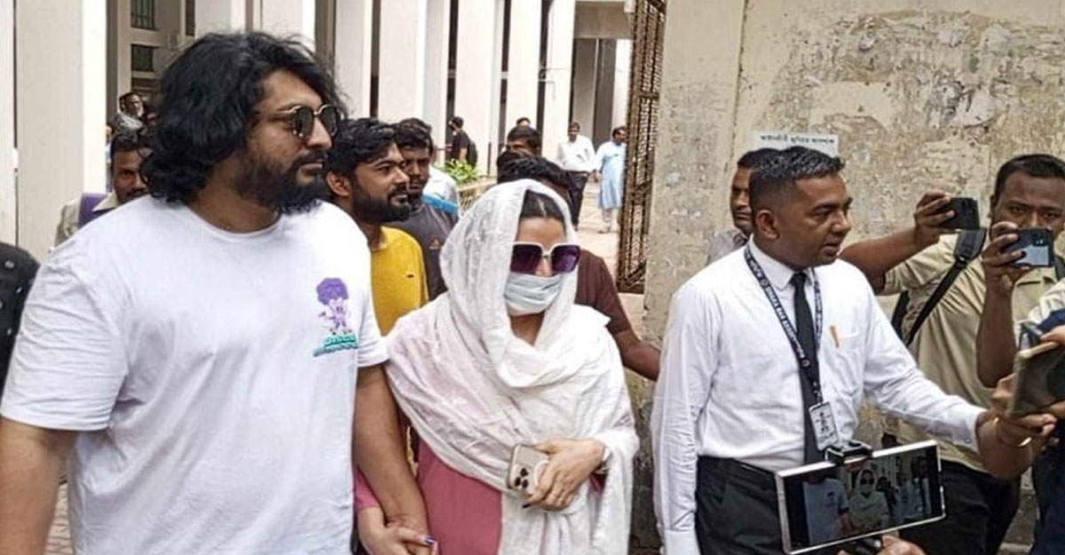 শ্লীলতাহানির মামলায় আদালতে পরীমনি
