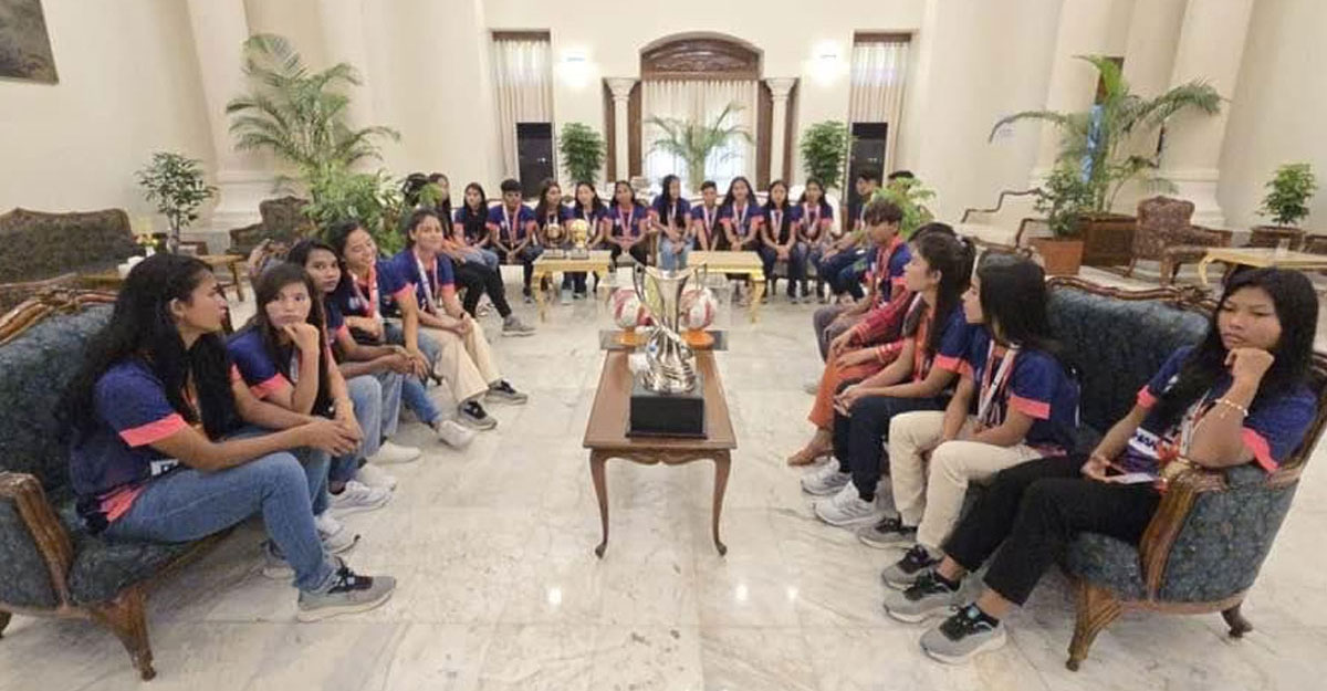 যমুনায় সাফজয়ী নারী ফুটবল দল