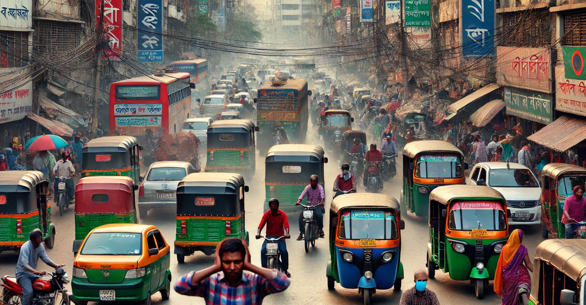মোটরযানে উচ্চমাত্রার হর্ন না বাজানোর নির্দেশ ডিএমপির