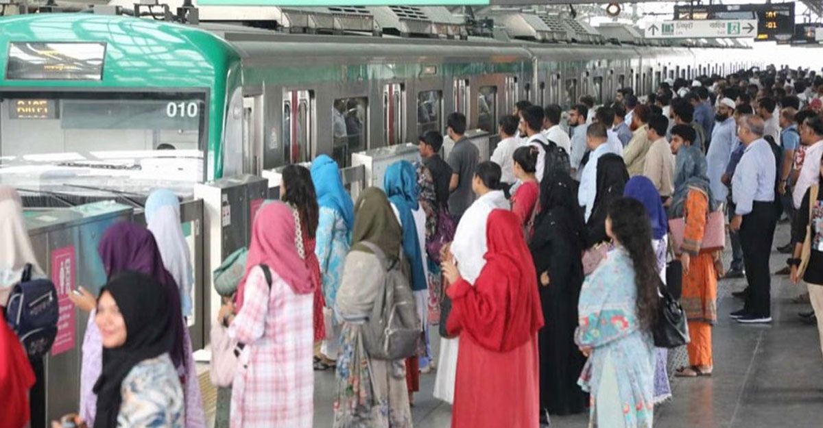 অবশেষে চালু হলো মিরপুর-১০ মেট্রো স্টেশন