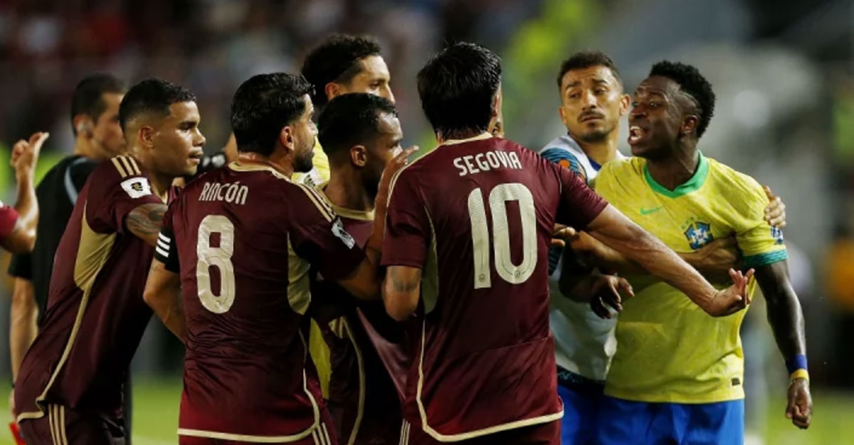 ভেনেজুয়েলার মাঠে হোঁচট খেল ব্রাজিলের