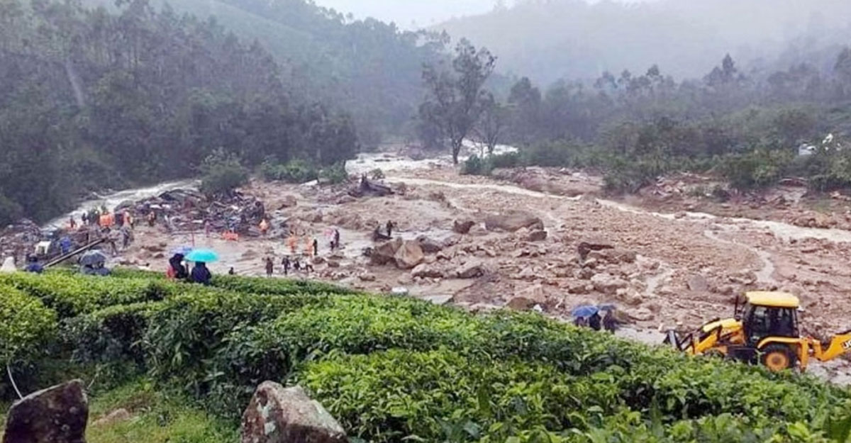 ভূমিধসে কেরালায় ১৯ প্রাণহানি