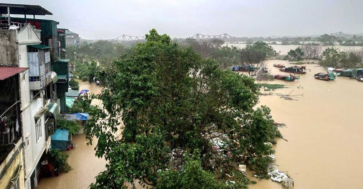 ভিয়েতনামে টাইফুন ইয়াগির প্রভাবে মৃত্যু বেড়ে ১৭৯