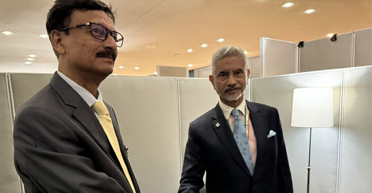 নিউইয়র্কে তৌহিদ হোসেনের সঙ্গে জয়শঙ্করের বৈঠক