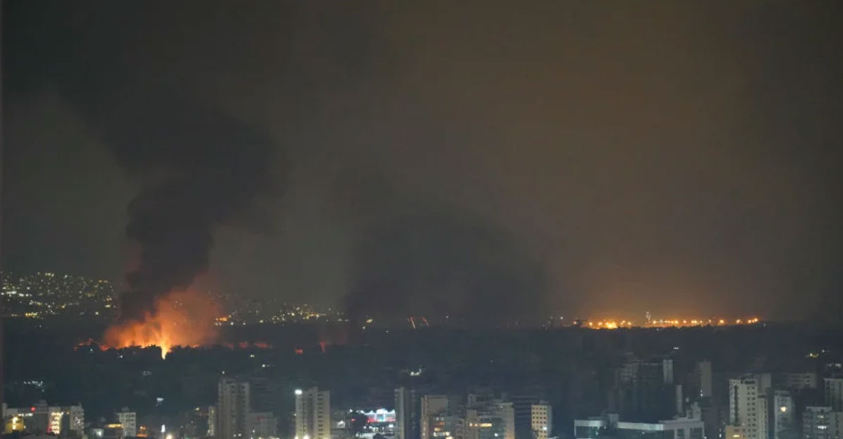 দক্ষিণ বৈরুতে ইসরায়েলের বিমান হামলা