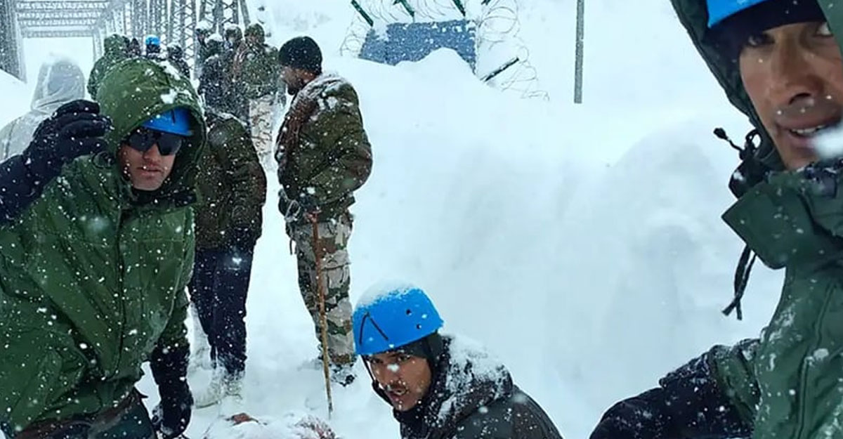 ভারতে তুষারপাতে ৪ নির্মাণশ্রমিকের মৃত্যু