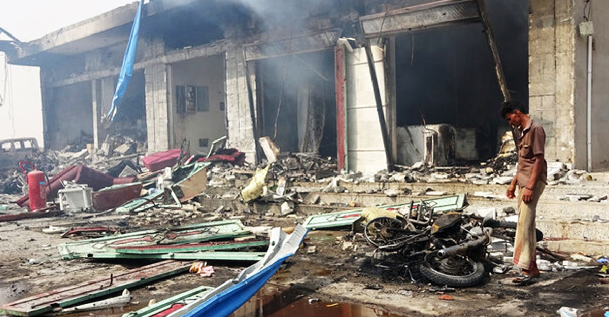 ইয়েমেনে পেট্রল পাম্পে বিস্ফোরণে ৮ জনের প্রাণহানি