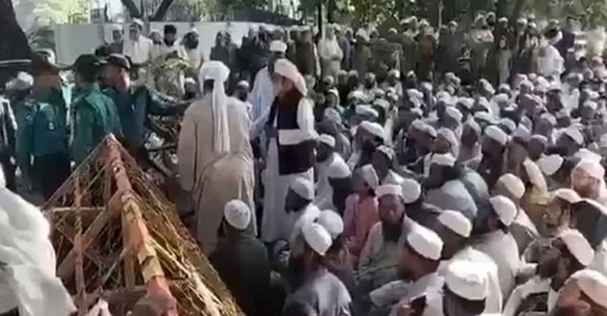 প্রধান উপদেষ্টার সঙ্গে বৈঠকের আশ্বাসে সড়ক ছাড়লেন সাদপন্থীরা