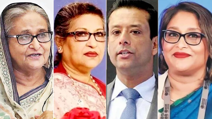 হাসিনা-রেহানা-জয় ও পুতুলের বিরুদ্ধে হত্যা মামলা