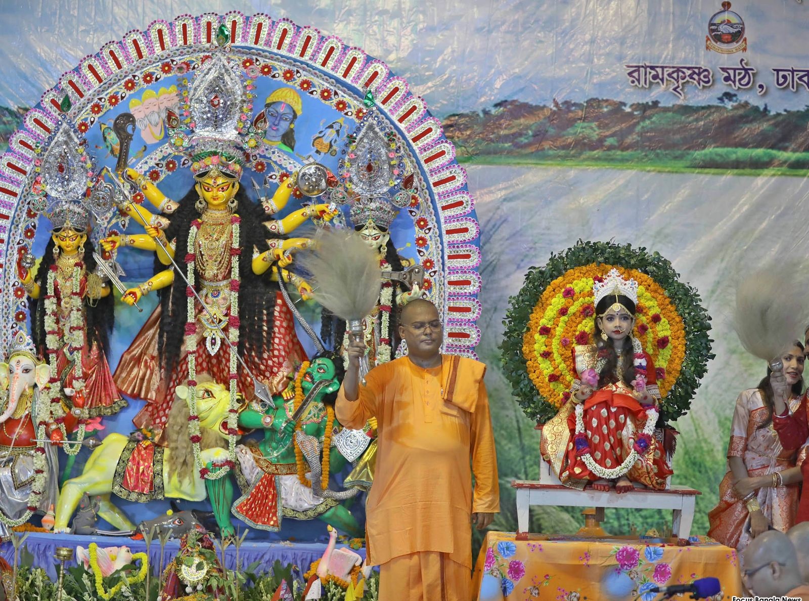 পূজায় ৩৪ অপ্রীতিকর ঘটনায় ১৭ আটক