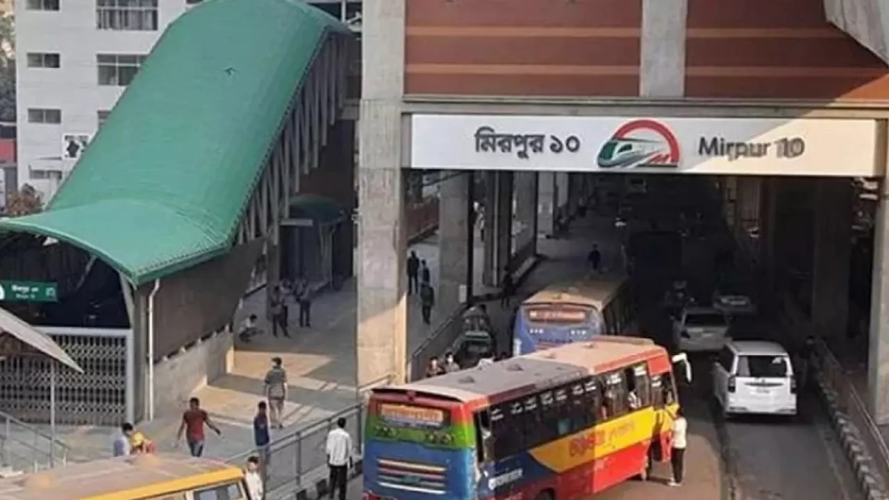 অক্টোবরেই চালু হচ্ছে মেট্রোরেলের মিরপুর ১০ নম্বর স্টেশন