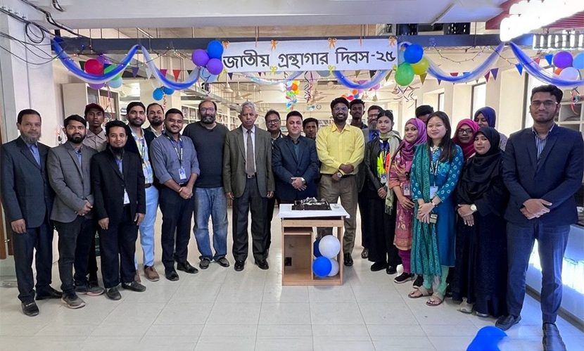 উত্তরা ইউনিভার্সিটিতে জাতীয় গ্রন্থাগার দিবস পালিত