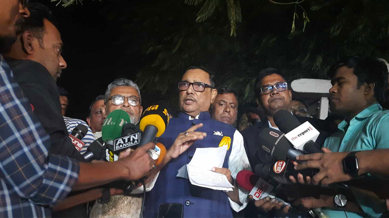 নির্বাচন ভণ্ডুলের চক্রান্ত প্রতিরোধ করতে হবে: ওবায়দুল কাদের