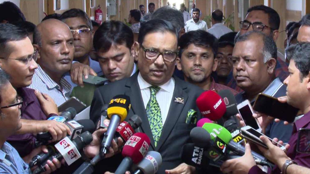 এখন আর সংলাপের সুযোগ নেই: ওবায়দুল কাদের