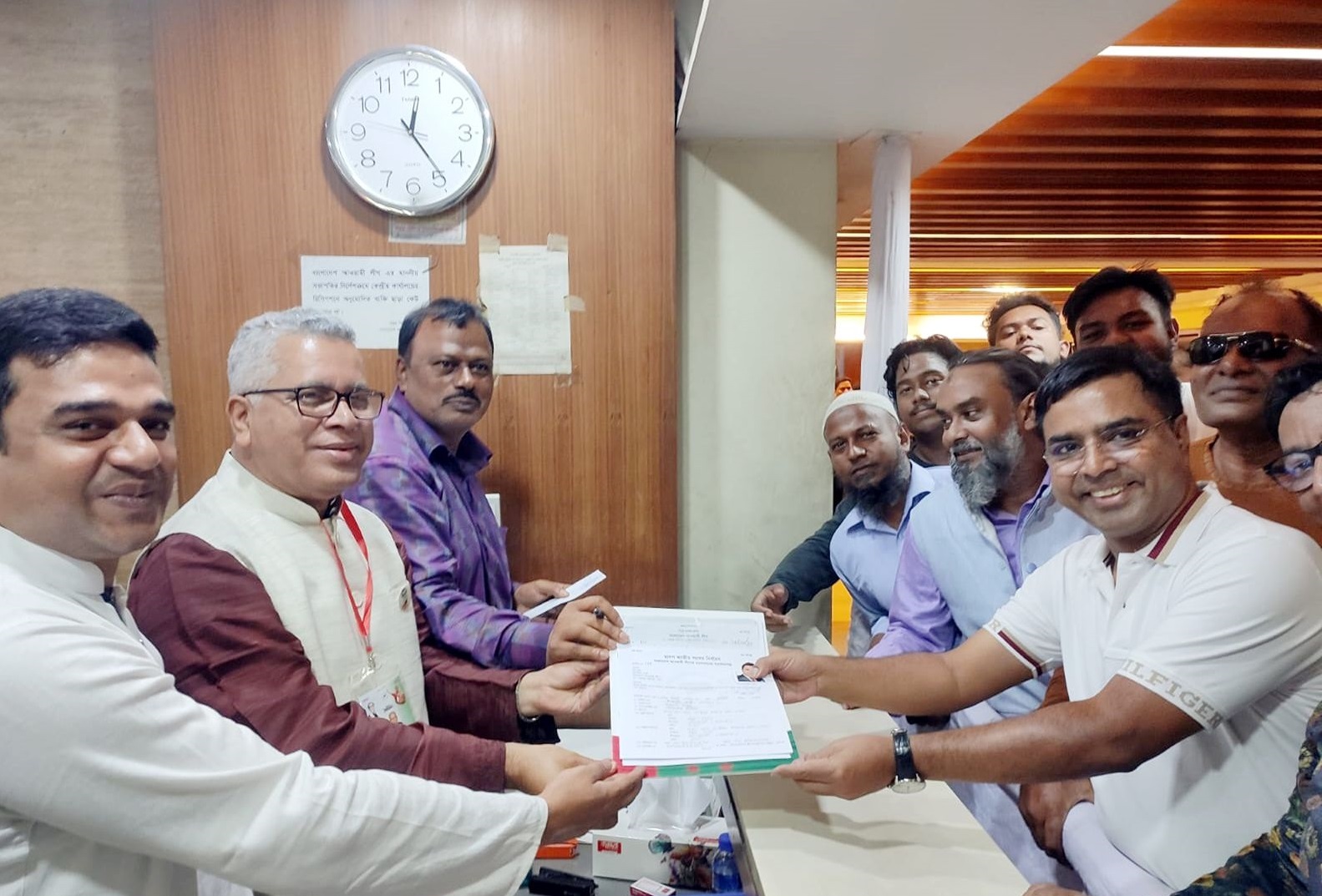 দুই আসনে মনোনয়ন ফরম জমা দিলেন সাঈদ খোকন