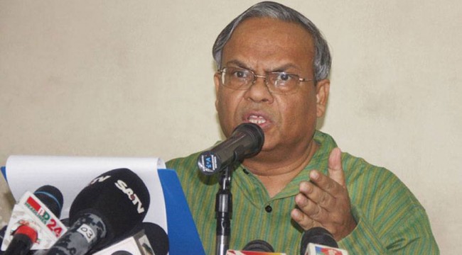 নির্বাচনে অংশগ্রহণের অর্থই হলো নির্বাচনী আত্মহত্যা: রিজভী