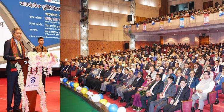 দুর্নীতিবাজদের কোনো দল নেই, নীতি-আদর্শ নেই: রাষ্ট্রপতি