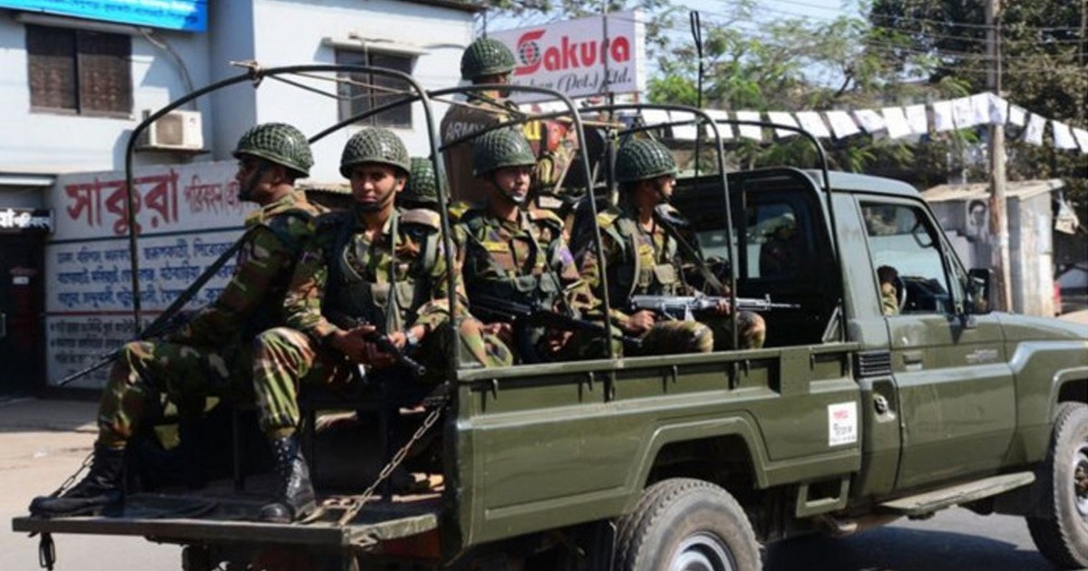 ১৩ দিন ভোটের মাঠে থাকবে সশস্ত্র বাহিনী