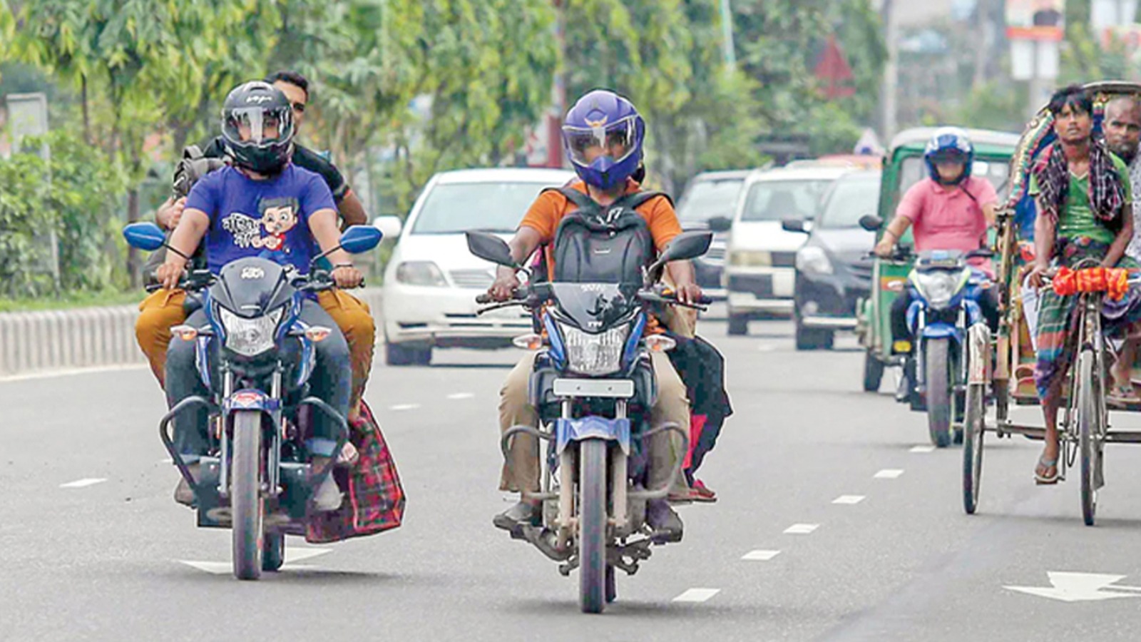 ভোটে মোটরসাইকেল চলবে না ৩ দিন
