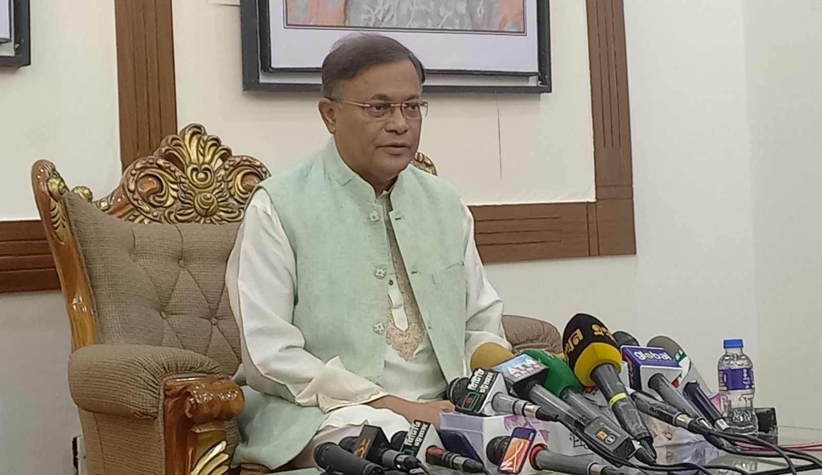 গবেষণা করেনি সিপিডি, তাদের বক্তব্য নির্জলা মিথ্যাচার: তথ্যমন্ত্রী