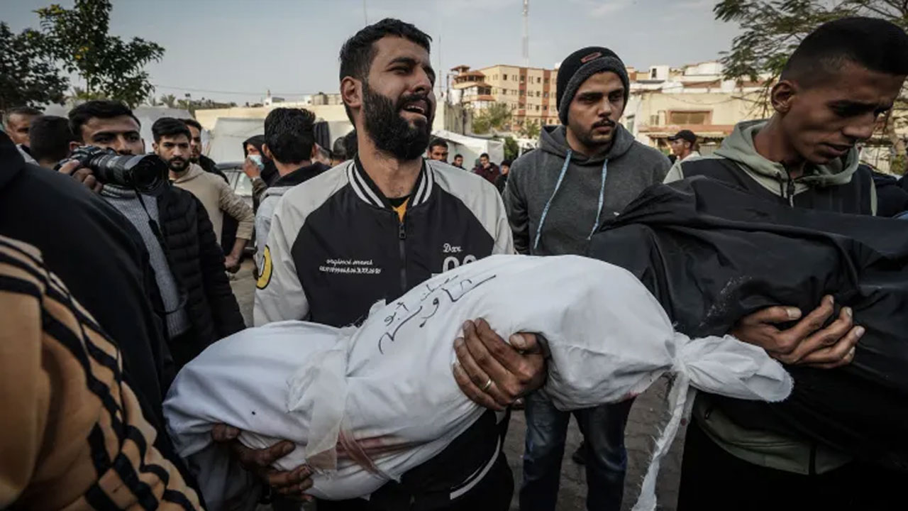 গাজায় প্রাণহানি ছাড়াল ২১ হাজার