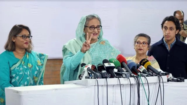 নৌকার জয় হবে, ভোট দিয়ে বললেন প্রধানমন্ত্রী