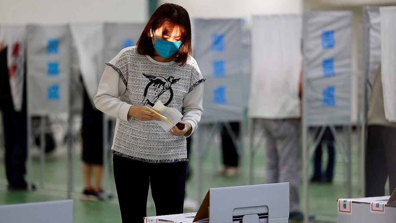 তাইওয়ানে প্রেসিডেন্ট-পার্লামেন্ট নির্বাচনের ভোট শুরু