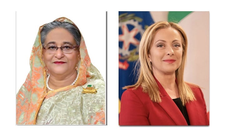 শেখ হাসিনাকে ইতালির প্রধানমন্ত্রীর অভিনন্দন