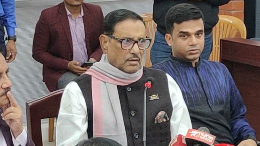 যুক্তরাষ্ট্রের বক্তব্যে অসস্তিতে নেই সরকার : কাদের