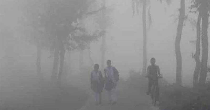 তাপমাত্রার পারদ নামল ৬.৮ ডিগ্রি সেলসিয়াসে