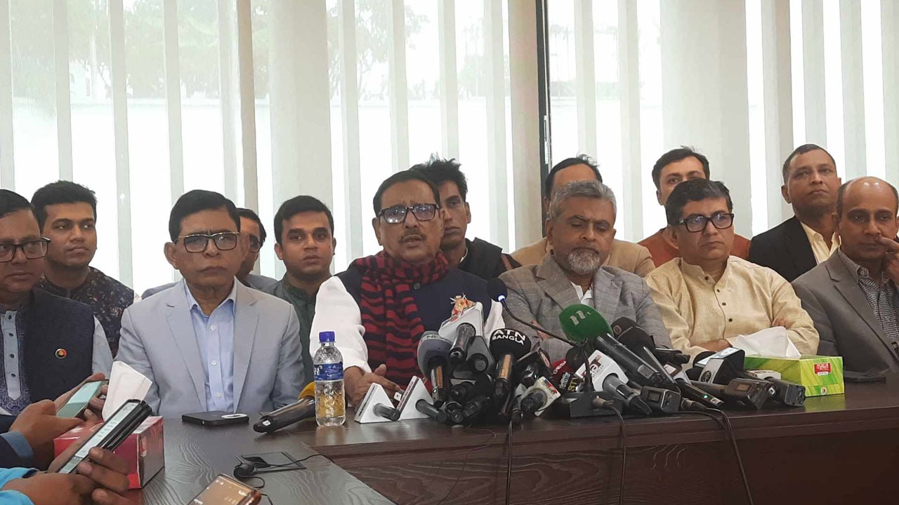 আমরা কারও সঙ্গে যুদ্ধে জড়াতে চাই না : কাদের