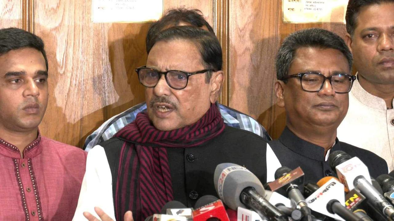 বিএনপির আন্দোলন আষাঢ়ের তর্জন-গর্জন : কাদের