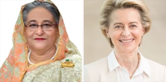 প্রধানমন্ত্রীকে ইউরোপীয় কমিশনের প্রেসিডেন্টের অভিনন্দন