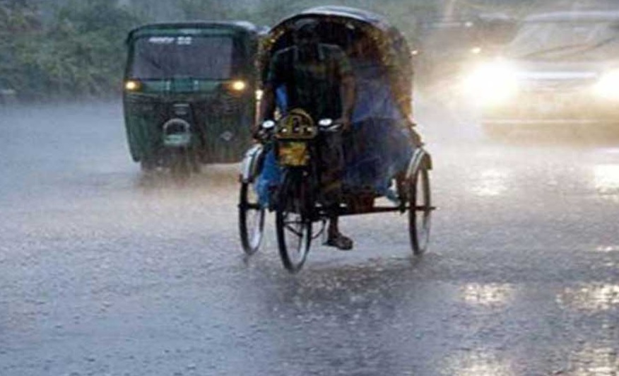 যেসব জায়গায় বজ্রসহ বৃষ্টির সম্ভাবনা