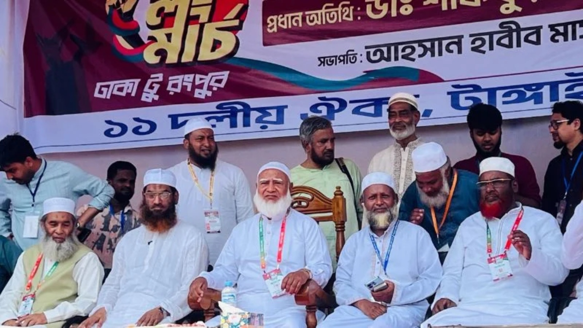 নব্য স্বৈরশাসন থেকে দেশকে মুক্ত করতে রাস্তায় নেমেছি: শফিকুর রহমান