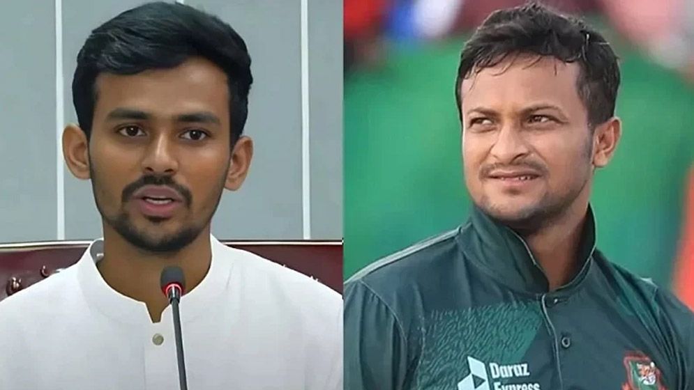 সাকিবের দেশে না ফেরা নিয়ে যা বললেন ক্রীড়া উপদেষ্টা