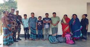 ভারতে অনুপ্রবেশের সময় ৯ বাংলাদেশি আটক
