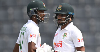তাইজুলের লড়াইয়ের পরেও দুইশ’র আগে অলআউট বাংলাদেশ