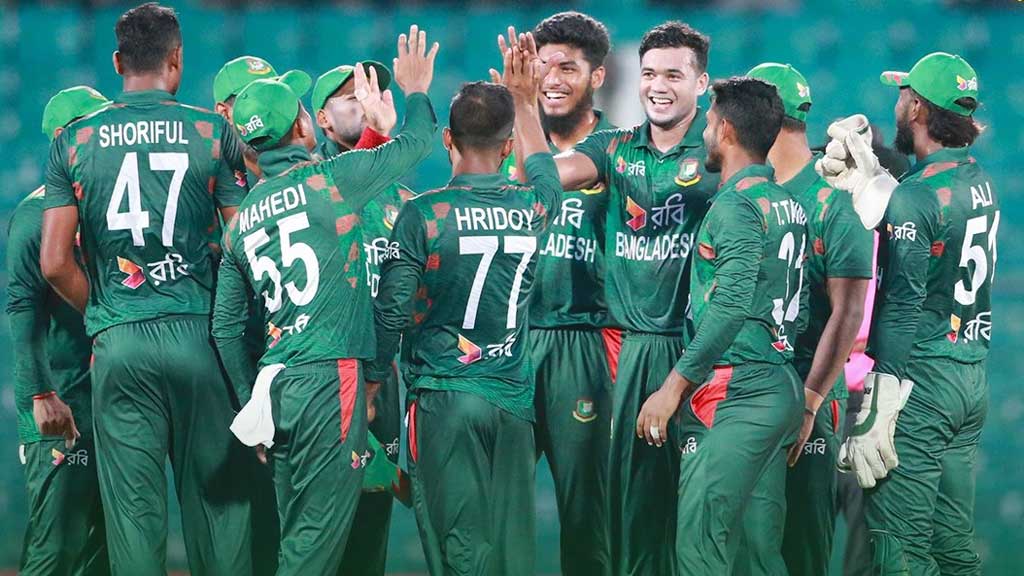 জিম্বাবুয়ের বিপক্ষে টানা দ্বিতীয় জয় বাংলাদেশের
