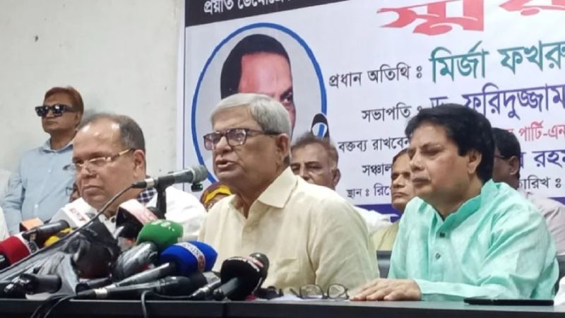 পিআর পদ্ধতি দেশের মানুষ গ্রহণ করবে না: মির্জা ফখরুল