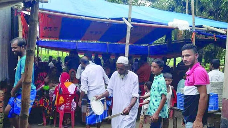 মৃত্যুর আগেই চল্লিশার আয়োজন