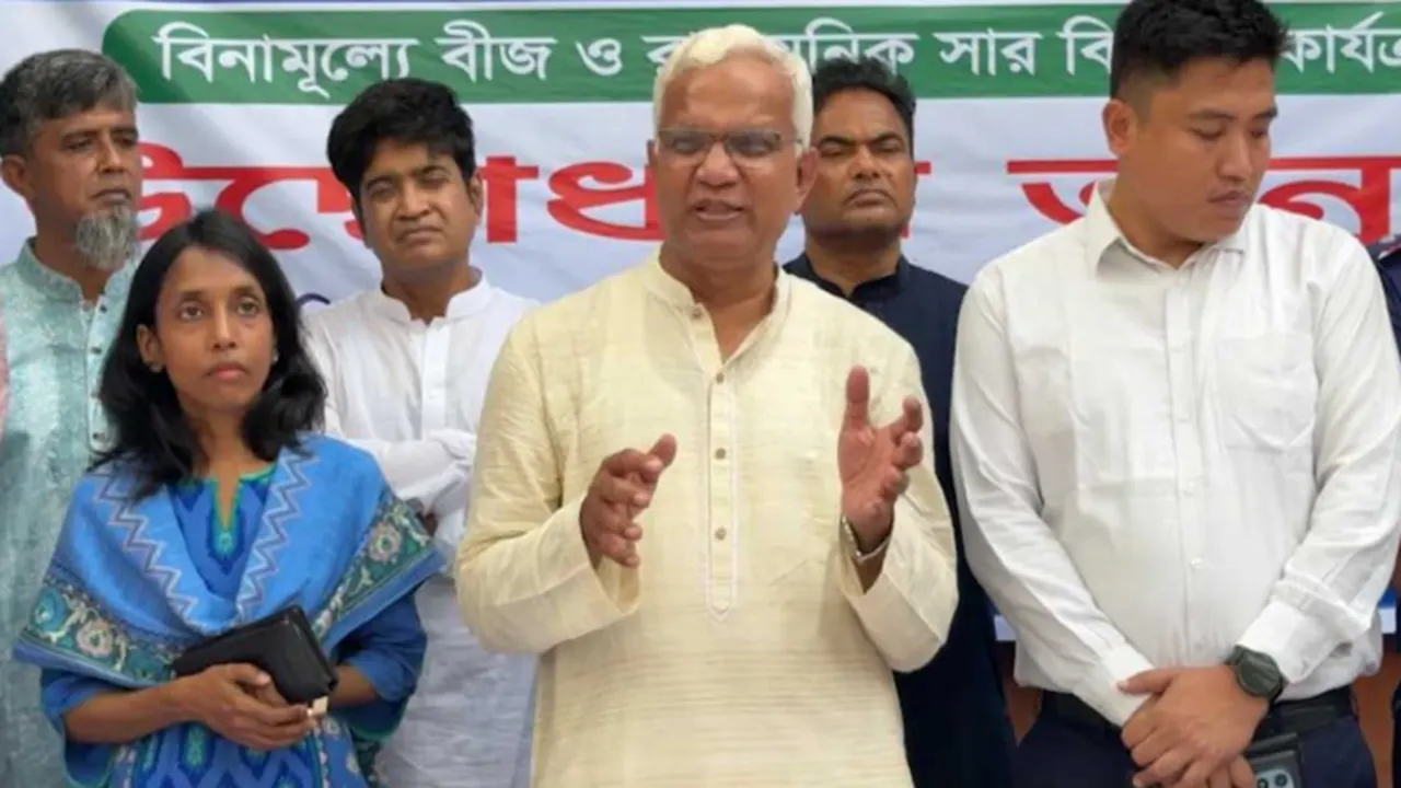 কৃষিকার্ডের প্রধান লক্ষ্য কৃষককে স্বাবলম্বী করা : ডা. জাহিদ